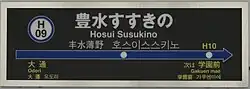 駅名標