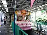 山上線のりば(2007年8月)