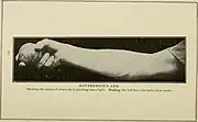 "How to base ball"掲載のカーブの握りと手首角度の写真