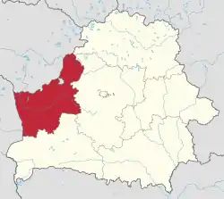 Location of フロドナ州