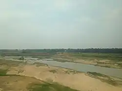 区北部を流れる淮河