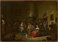 居酒屋での宴会　ワルシャワ国立美術館