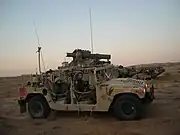TOWを搭載したハンヴィー(イスラエル国防軍)