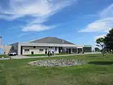 北海道立噴火湾パノラマパークのパノラマ館（2014年8月）