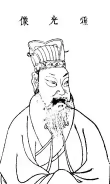 霍光(三才図会より)