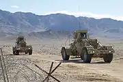 対爆発物特化の車体をもつハスキー対地雷車（英語版）