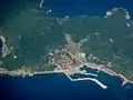 島の中心部