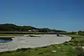 高水敷に整備された公園