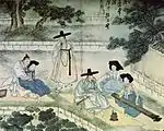 『廳琴賞蓮』 （蓮塘野遊）