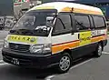 兵庫中央バス運行当時の車両（2010年）