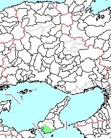 南淡町位置図