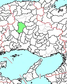 一宮町、県内の位置