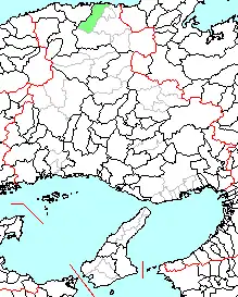 兵庫県竹野町 位置図