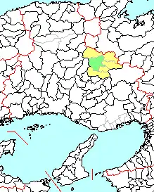 氷上町位置図