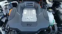 Engine of the Hyundai Ioniq Electric