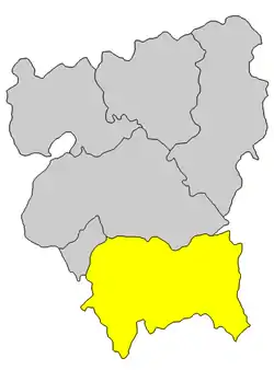 紫金県の位置