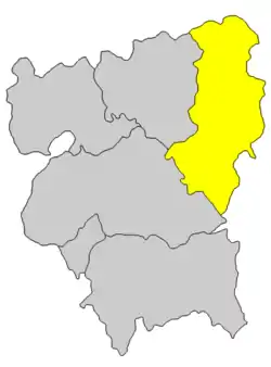 竜川県の位置