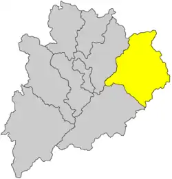 大埔県の位置