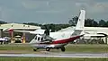 エンジンポッドをガル翼の高い部分に設置したPiaggio P.166