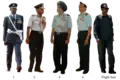インド空軍の制服。シク教徒隊員にはターバンが許可される。