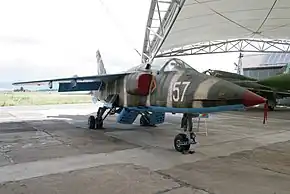 スロバキアのコシツェ航空博物館(英語版)に展示されているIAR-93