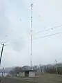 IBCラジオ大船渡中継局送信塔全景
