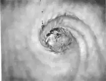 1958年の狩野川台風の目
