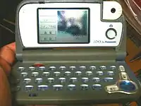 IDO・DDIセルラーグループ(現 au)向けのメール端末フォトパレット(2000年)