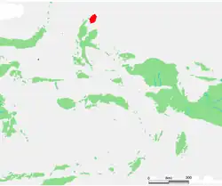 モロタイ島の位置