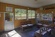 駅舎内(2023年9月)