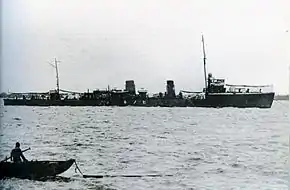 「檜」(1923年8月、漢江)#日本駆逐艦史1992p.51