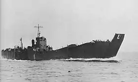 過負荷全力公試運転中の第百五十一号輸送艦(1944年4月30日)#写真日本の軍艦第13巻258頁上写真の解説。