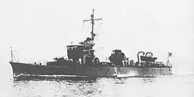 1936年10月から12月、竣工後に長浦港に入港中の第3号駆潜艇#日本海軍全艦艇史下巻p.832、No.2577の写真解説。1937年頃に公表された写真#写真日本の軍艦第13巻p.155上写真の解説。