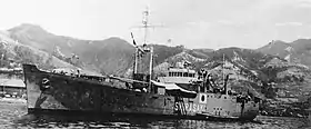 特別輸送艦時の白埼(1946年初頭)#日本海軍全艦艇史下巻p.869、No.2749