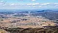 筑波山より桜川市域を臨む