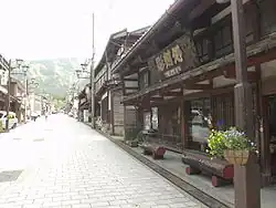 井波の街並み（富山県南砺市）