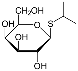 IPTGの構造式