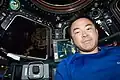 ランデブー操作中の星出飛行士