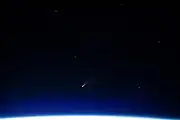 国際宇宙ステーションから撮影