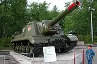 戦後型のISU-152K。