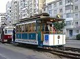 1号電車1998年に復元が行われた（2005年撮影）