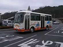 日野リエッセ 井原あいあいバス H0602号車 PB-RX6JFAA (井原駅前)