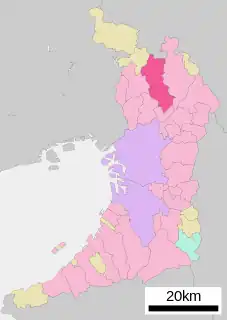 茨木市位置図