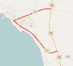 国道77号線