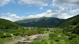熊本県水上村からの眺望