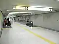 連絡通路の動く歩道（2005年10月）