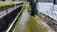 一里塚川（上ノ切町内）