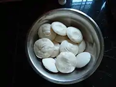 ボールに上げた状態