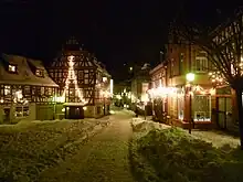 クリスマスシーズンのイトシュタイン