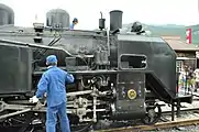 SLをホームで整備（2015年4月）